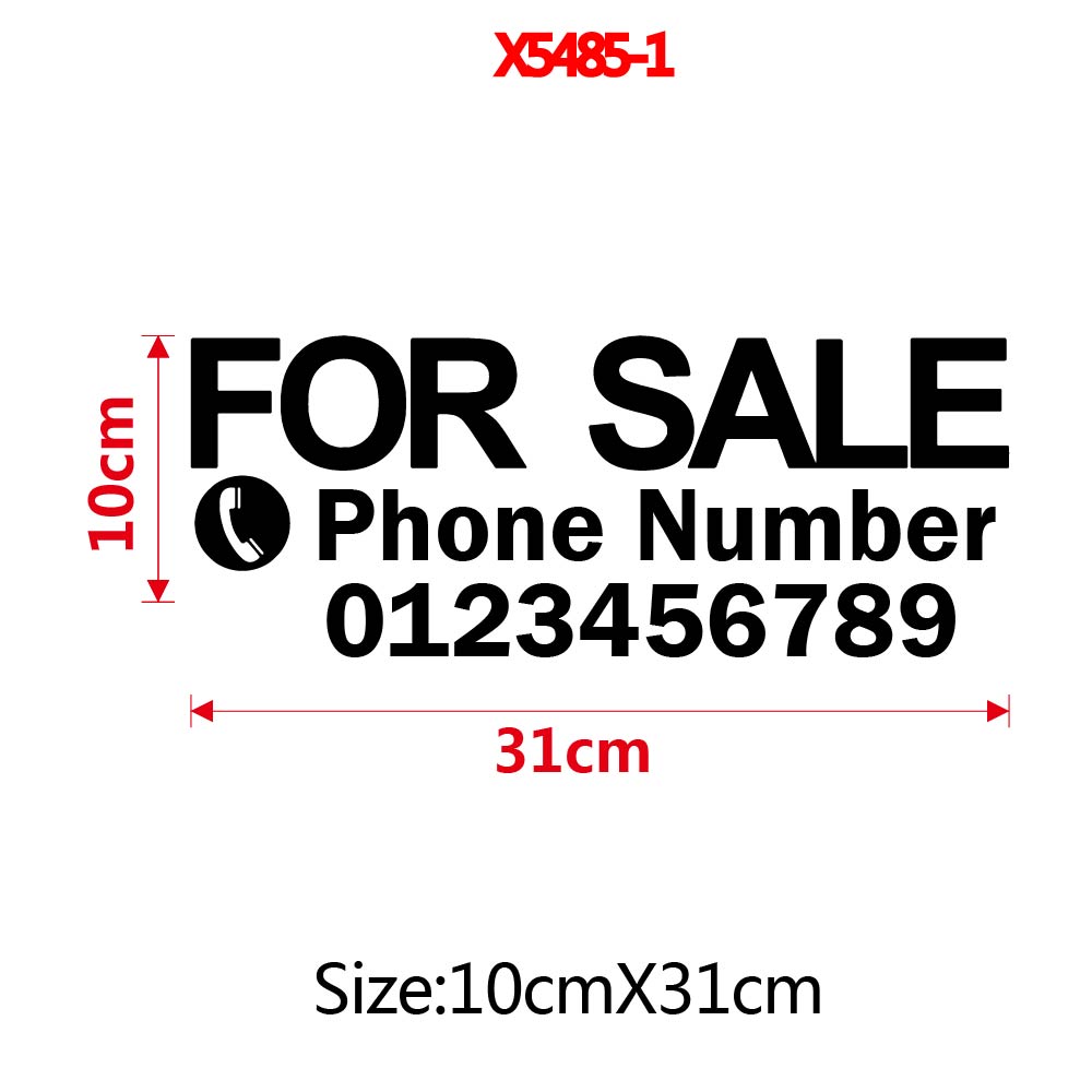 1pc Funny Custom Text with num - Home Decor Sticker 리뷰 및 가격