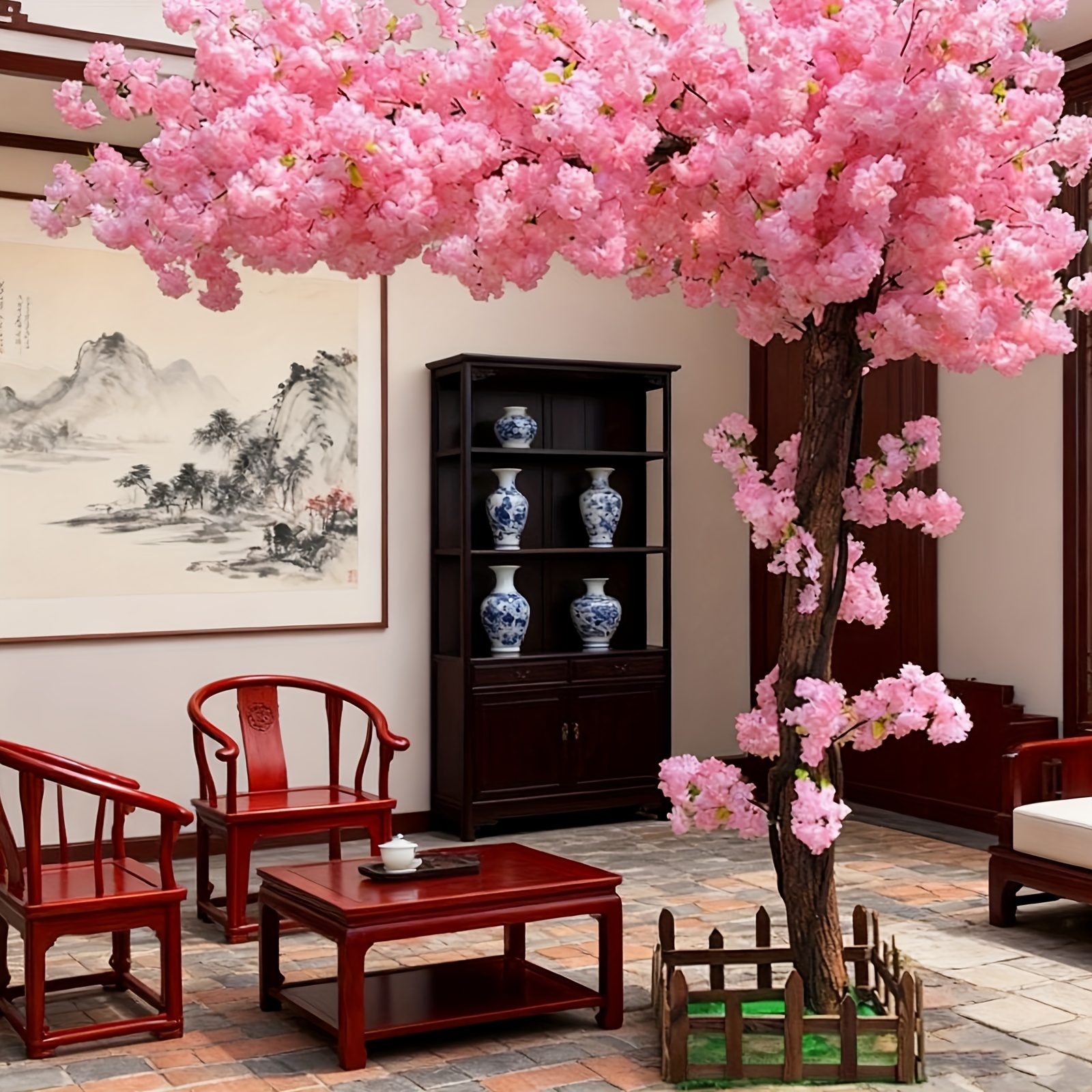 Artificial Cherry Blossom Tree - Home Decor Outdoor 리뷰 및 가격