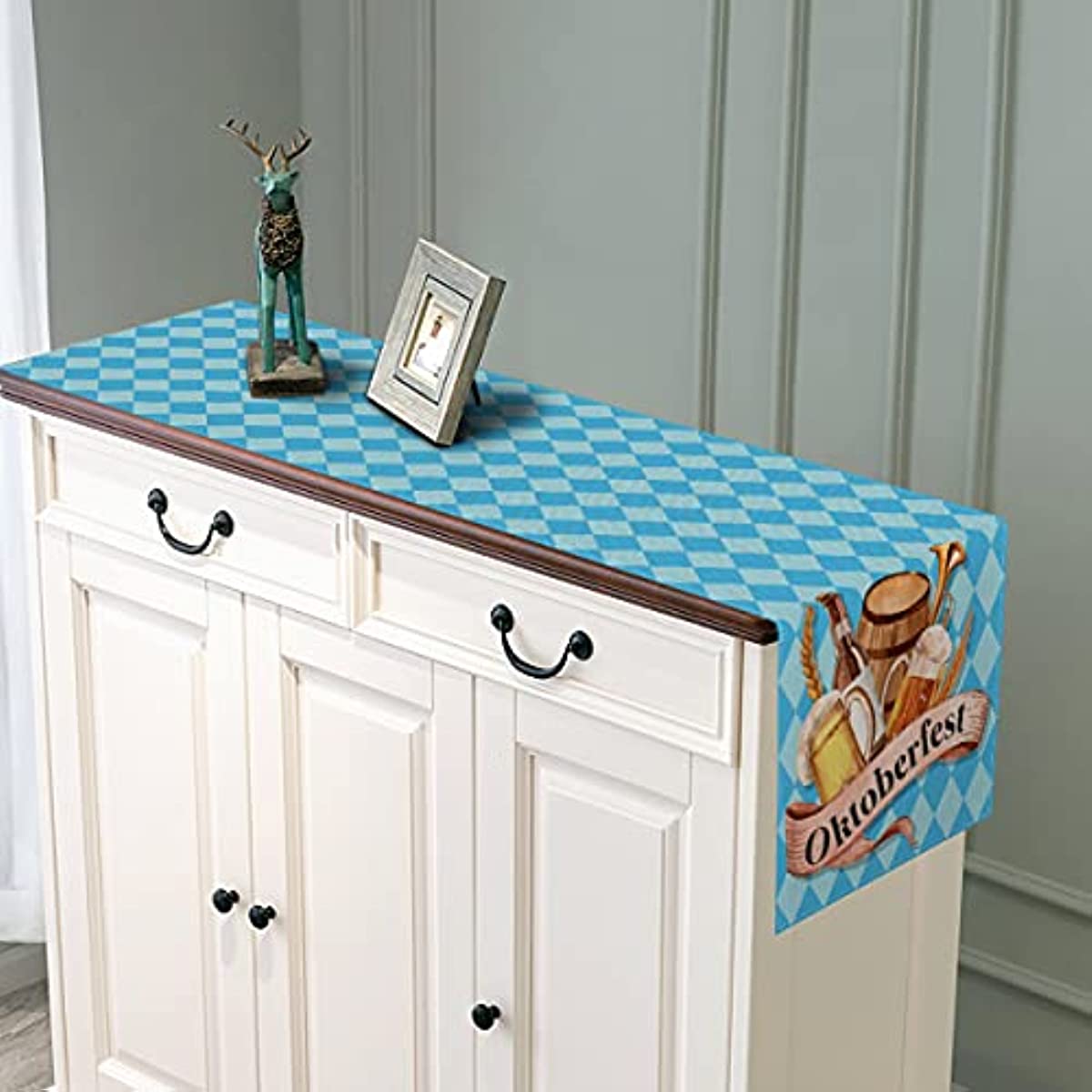 Linen Octoberfest Table Runner - Germany Home Decor 리뷰 및 가격