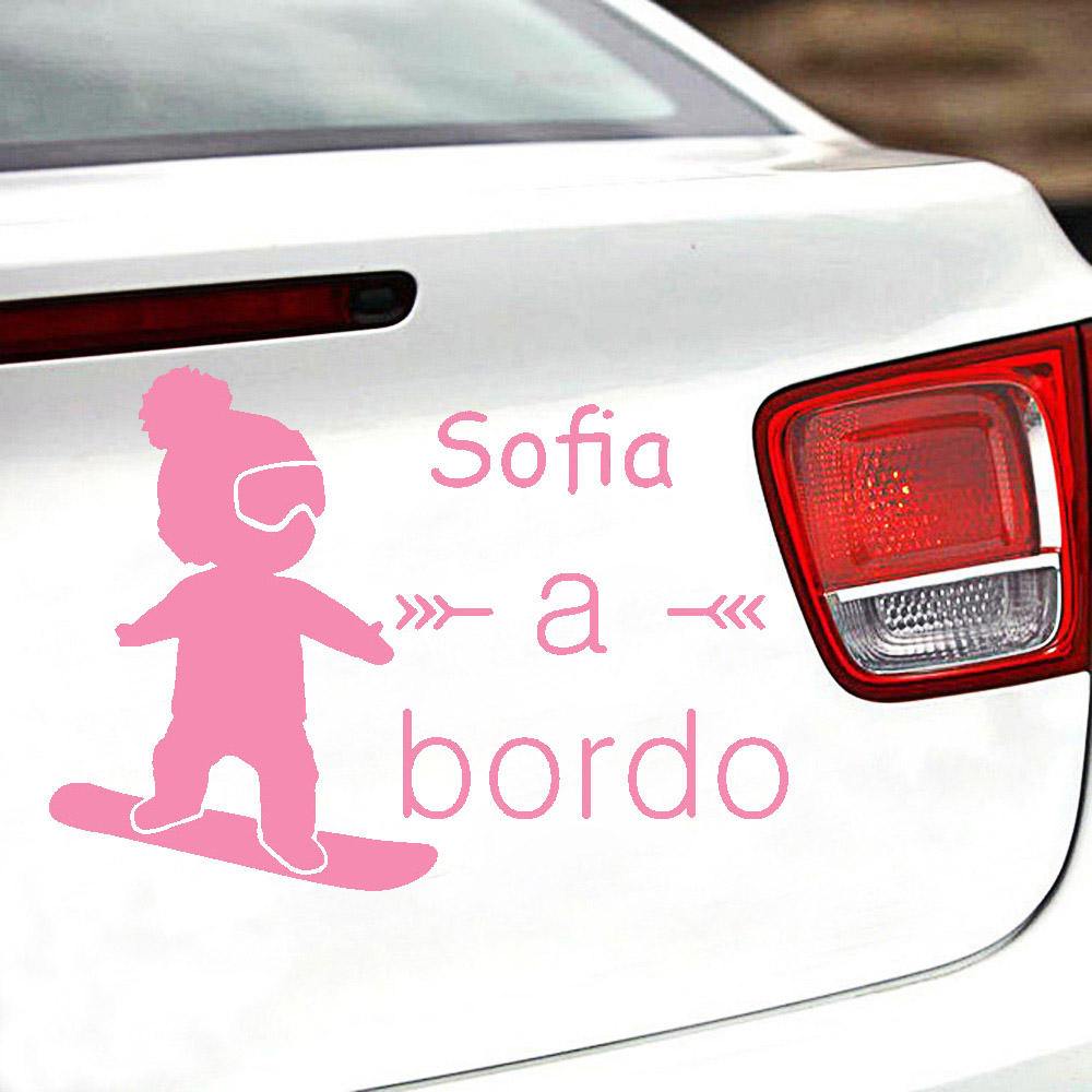 1pc Vinyl baby a bordo colorfu - Home Decor Sticker 리뷰 및 가격