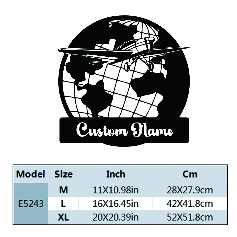 1PC Cute Earth Airplane Custom - Home Decor Sticker 리뷰 및 가격