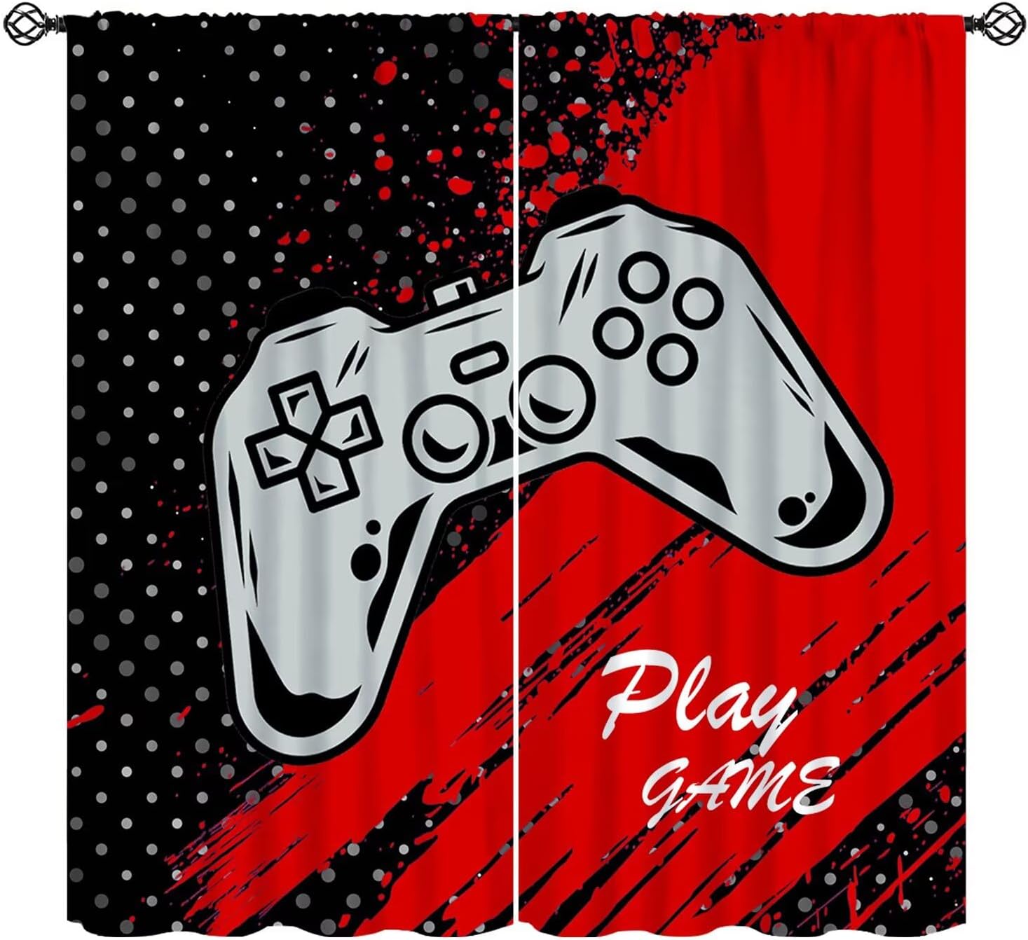 Gaming Controller Red Black Cu - Home Decor Youtube Videos 리뷰 및 가격