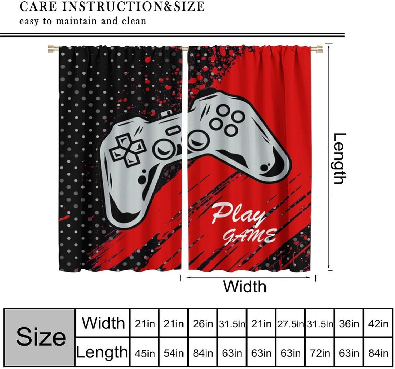 Gaming Controller Red Black Cu - Home Decor Youtube Videos 리뷰 및 가격