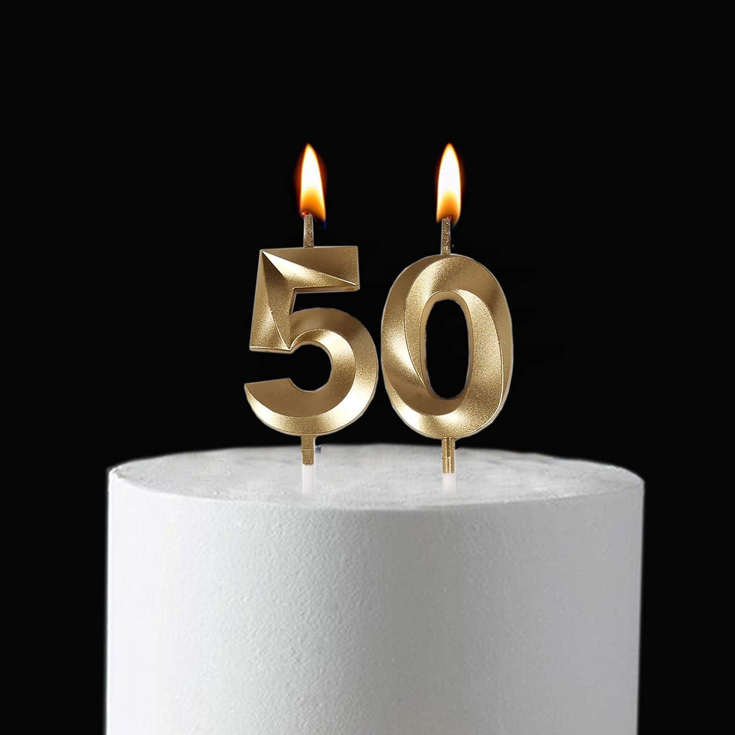 50th Birthday Gold Number 50 C - Home Decor Gold 리뷰 및 가격