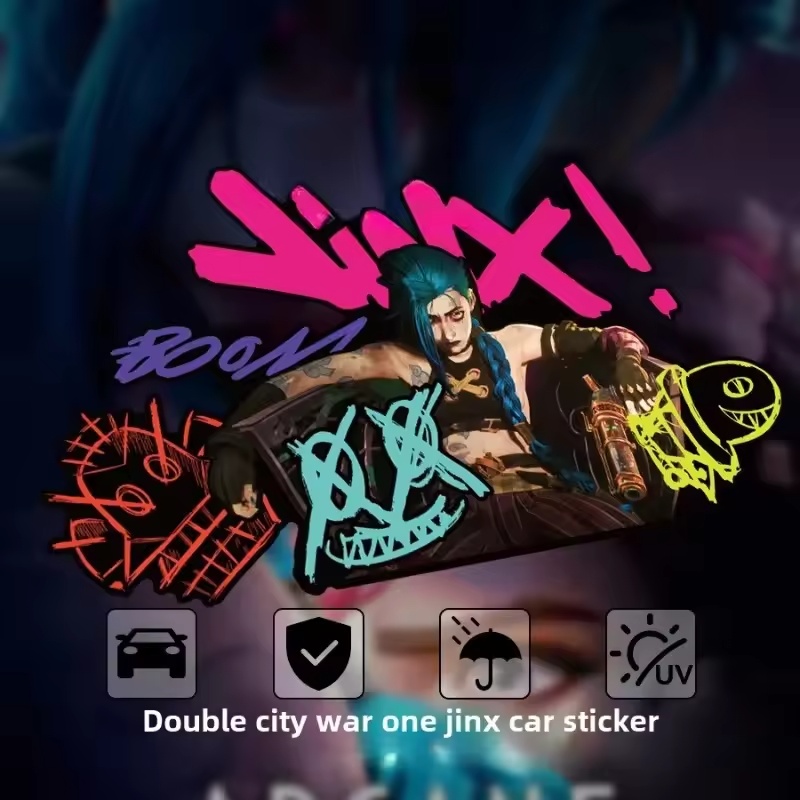 Arcane Jinx Graffiti Reflectiv - Home Decor Glass 리뷰 및 가격