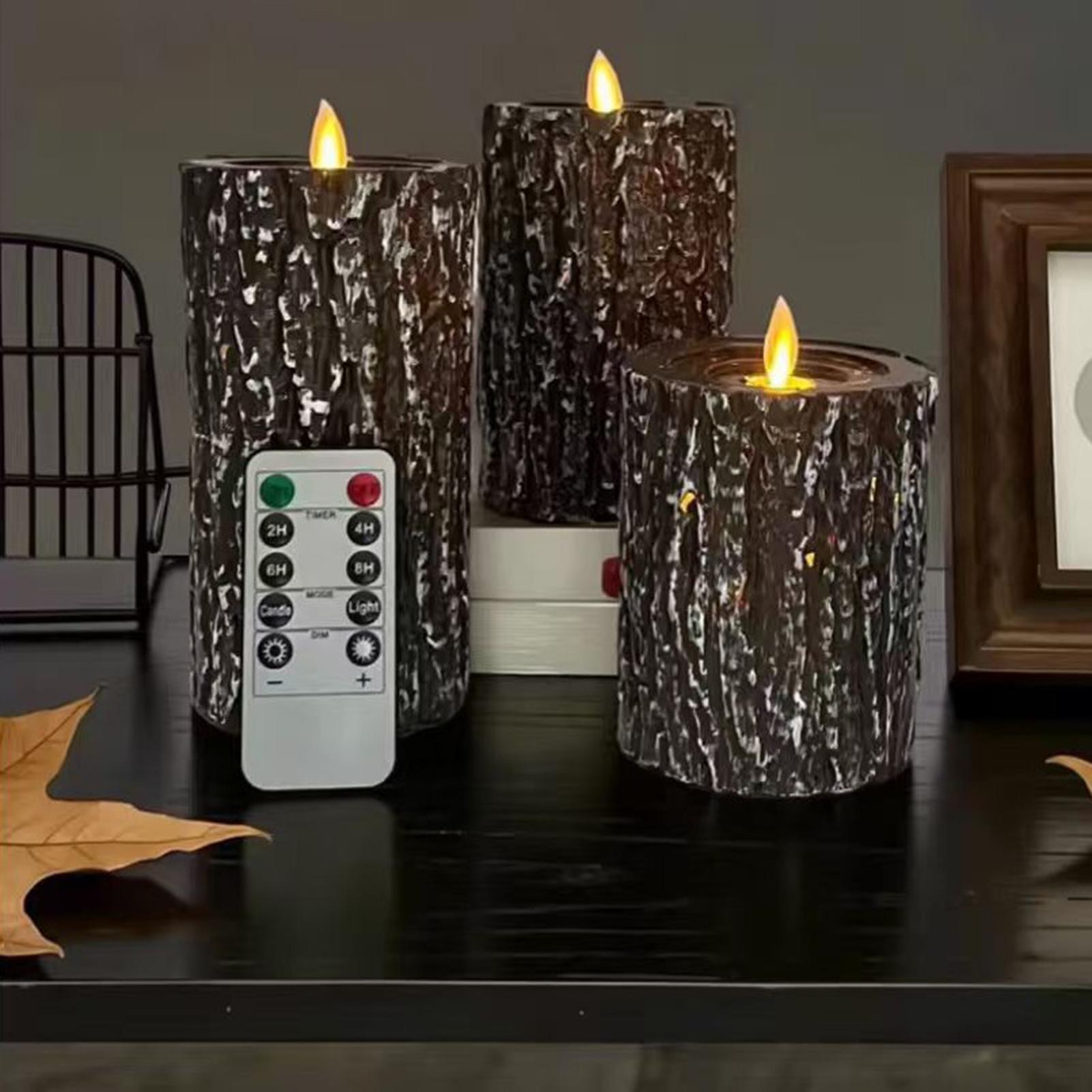 Flameless Candles With Remote  - Home Decor Outdoor 리뷰 및 가격