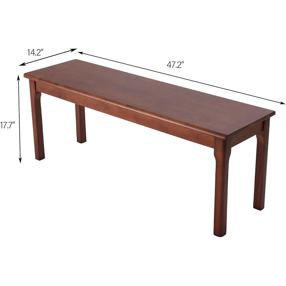 Solid Oak Wood Bench - Entrywa - Home Decor Outdoor 리뷰 및 가격
