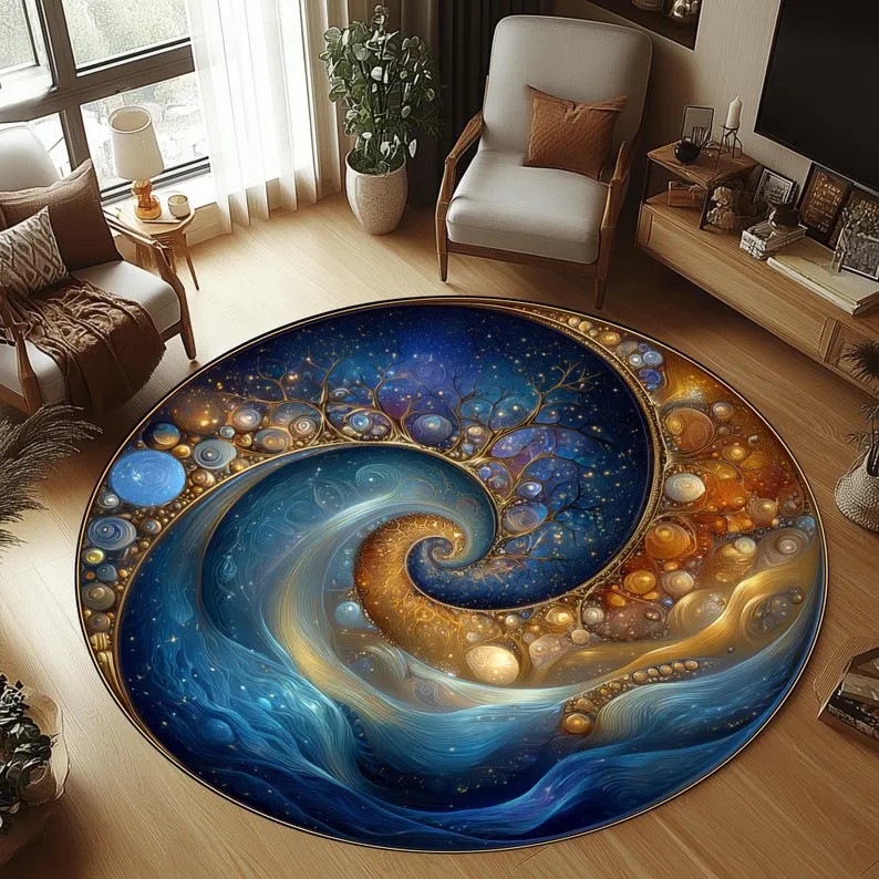 2D Polar Bear Round Rug Ice Ca - Home Decor Trend 2026 리뷰 및 가격