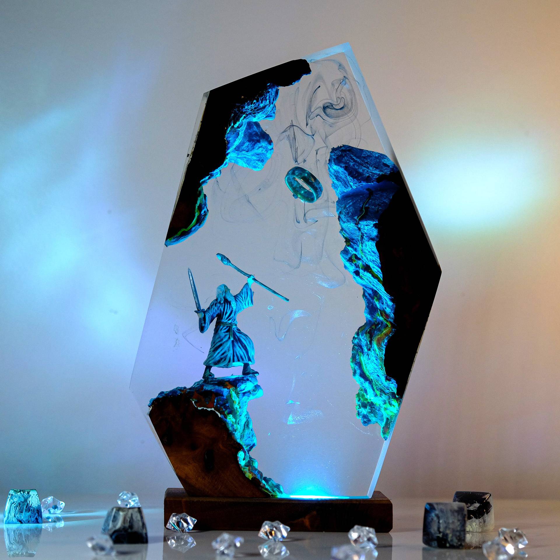 Movie Scence Figure Table Resi - Home Decor Unique 리뷰 및 가격