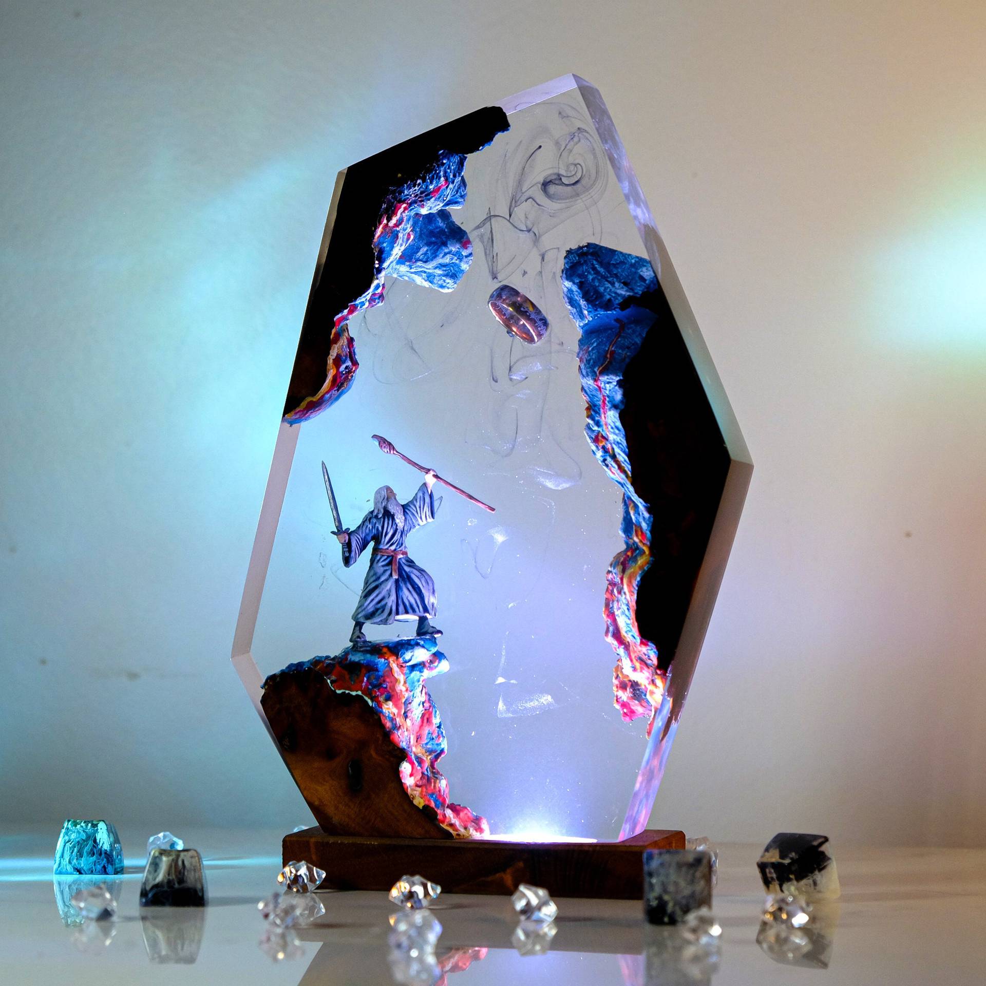 Movie Scence Figure Table Resi - Home Decor Unique 리뷰 및 가격