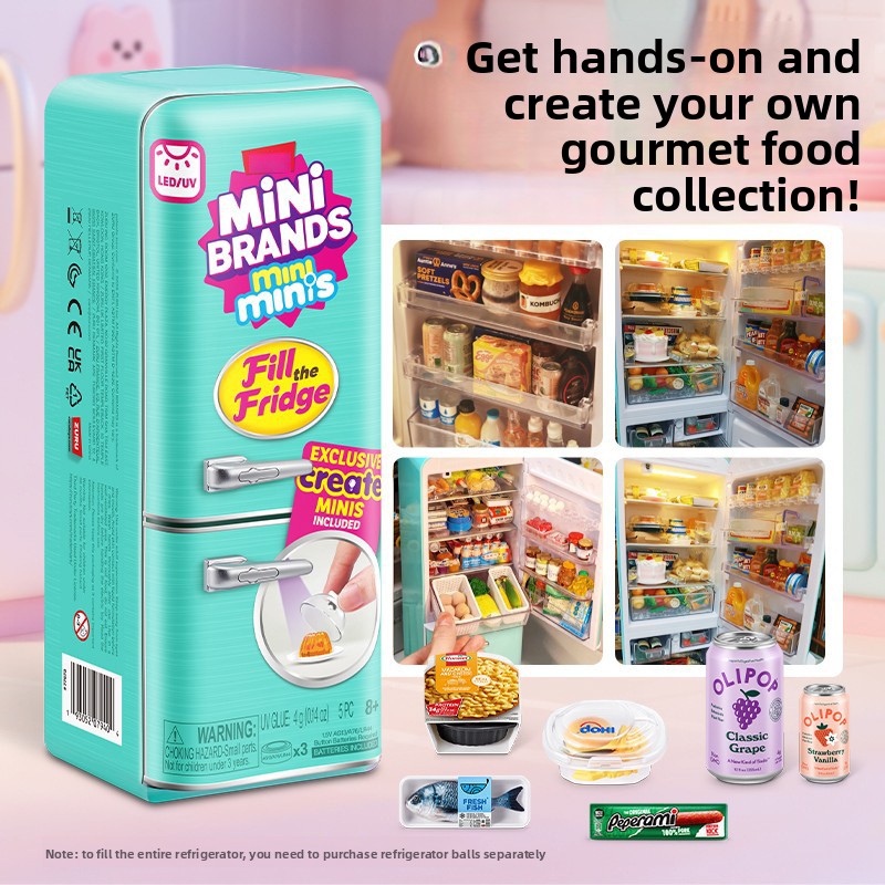 Led Light Up Mini Refrigerator - Home Decor Kitchen 리뷰 및 가격