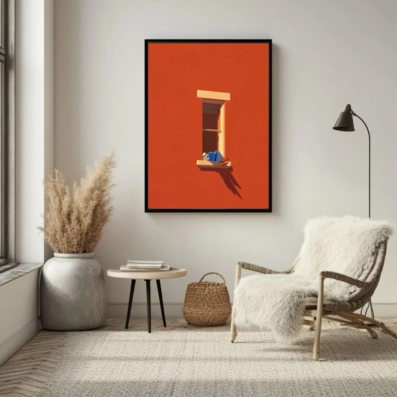 Vintage Bold Legs in Window Ca - Home Decor Minimal 리뷰 및 가격
