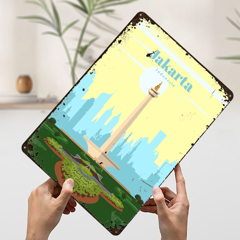 Travel to Jakarta Printing Pos - Home Decor Jakarta 리뷰 및 가격