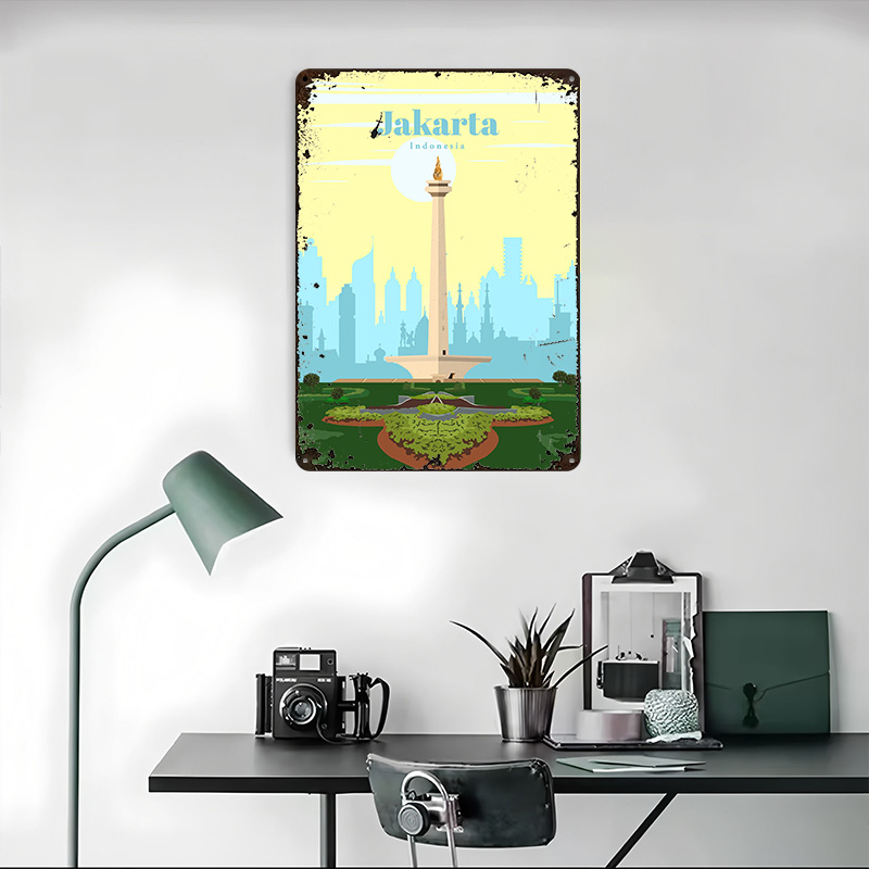Travel to Jakarta Printing Pos - Home Decor Jakarta 리뷰 및 가격