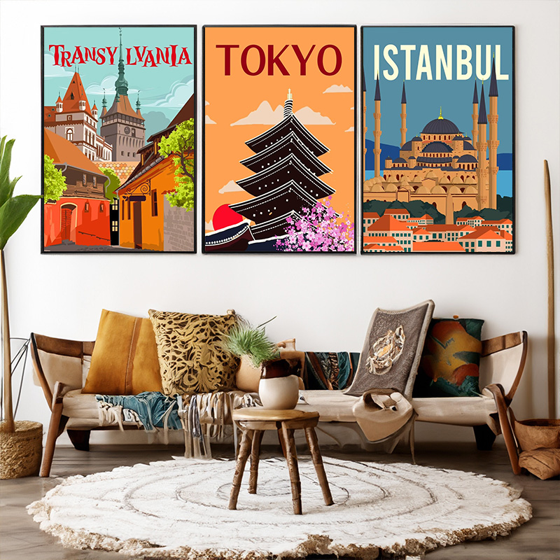 Modern City Landmarks Beijing  - Home Decor Jakarta 리뷰 및 가격