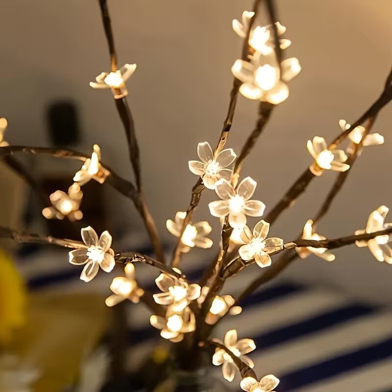 1/2PC 20LED Cherry Blossom Tre - Home Decor Outdoor 리뷰 및 가격