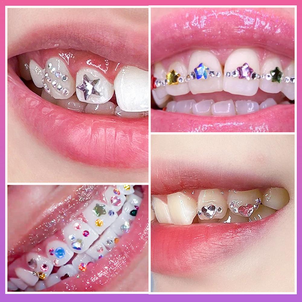 1set Tooth Gem Decoration Dent - Home Decor Glass 리뷰 및 가격