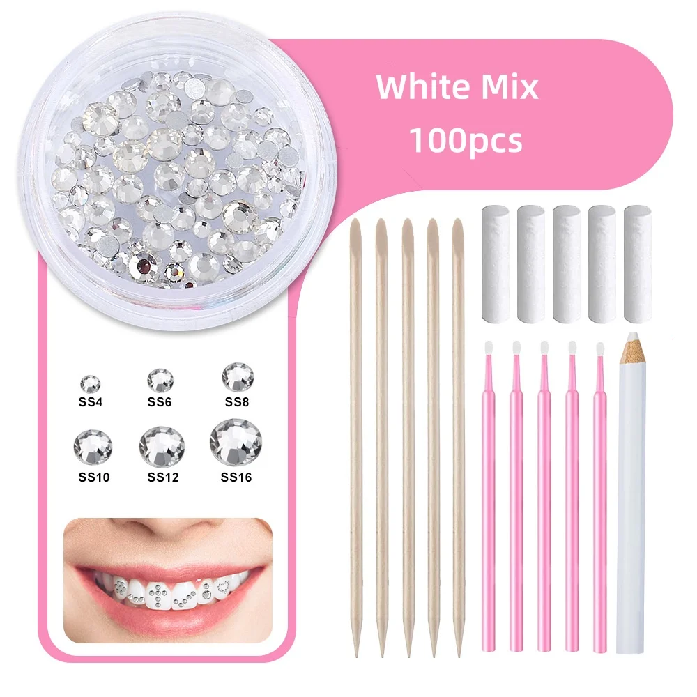 1set Tooth Gem Decoration Dent - Home Decor Glass 리뷰 및 가격
