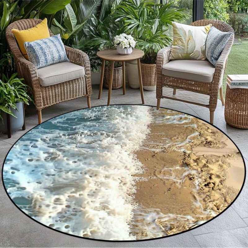 Round Piano Keyboard Rug Music - Home Decor Trend 2026 리뷰 및 가격
