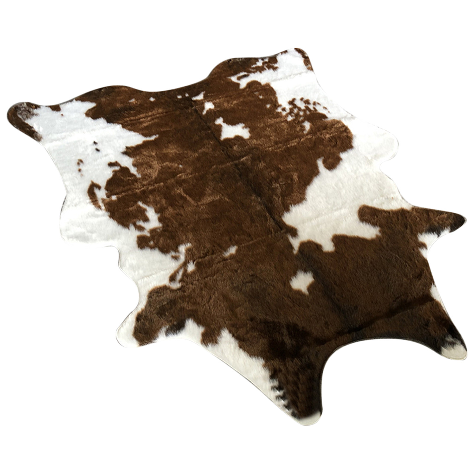 Faux Leather Carpet Cowhide Ca - Cowhide Rug Faux 리뷰 및 가격
