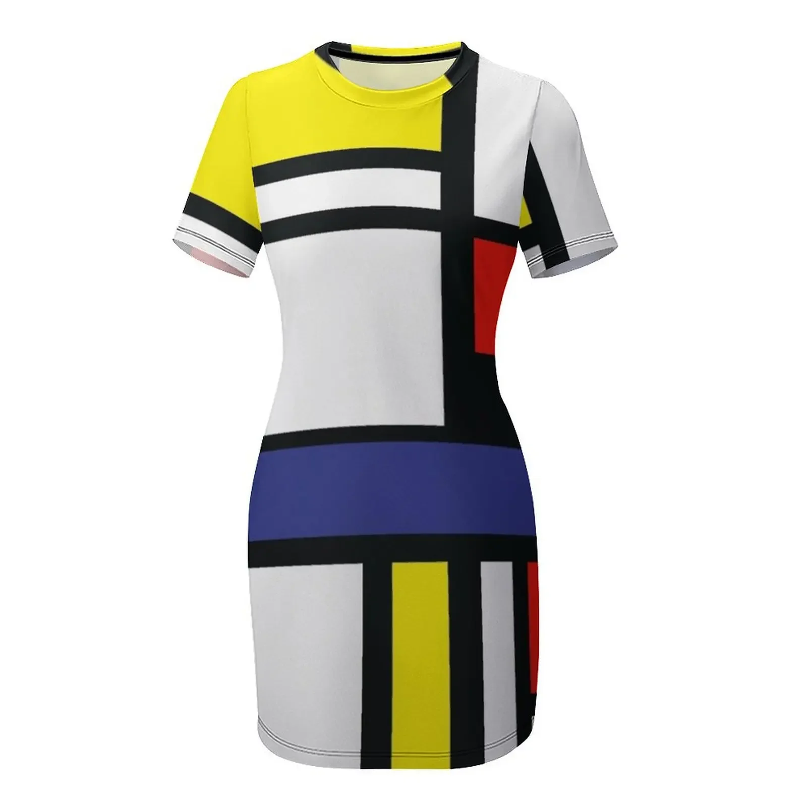 Mondrian Colors pattern art ts - Home Decor Trend 2026 리뷰 및 가격