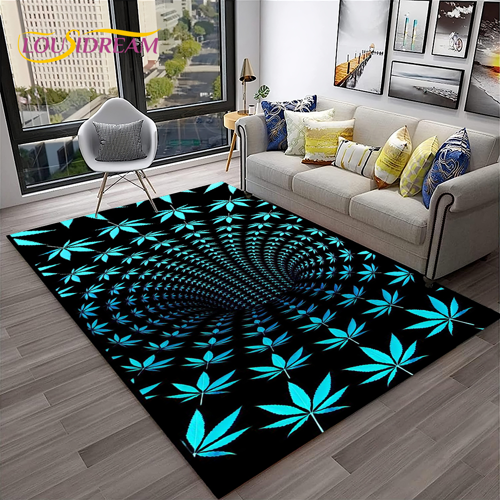 Weed Plants Maple Leaf Carpet  - Home Decor Online Free 리뷰 및 가격
