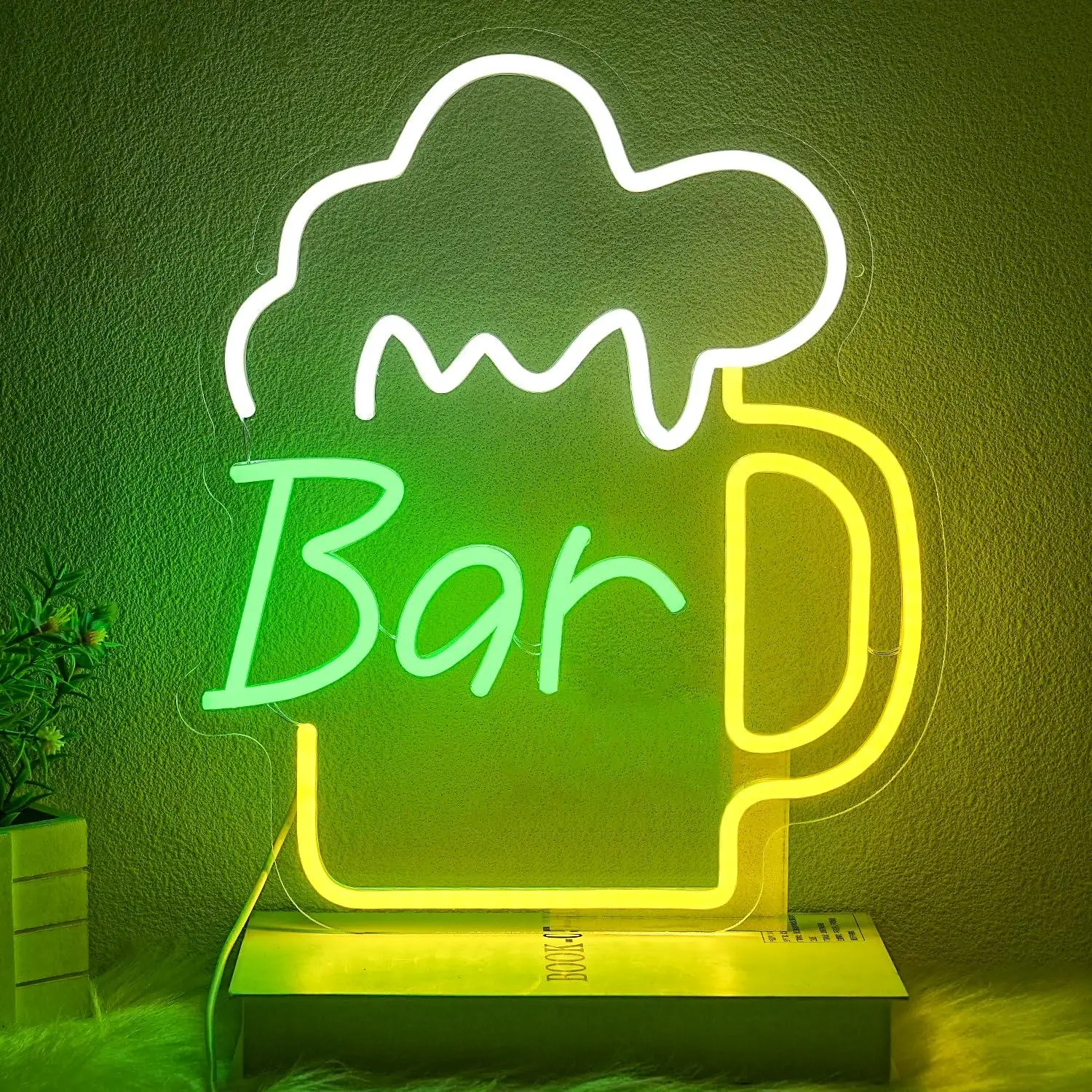 Beer Bar Neon Sign USB Dimmabl - Home Decor Kitchen 리뷰 및 가격
