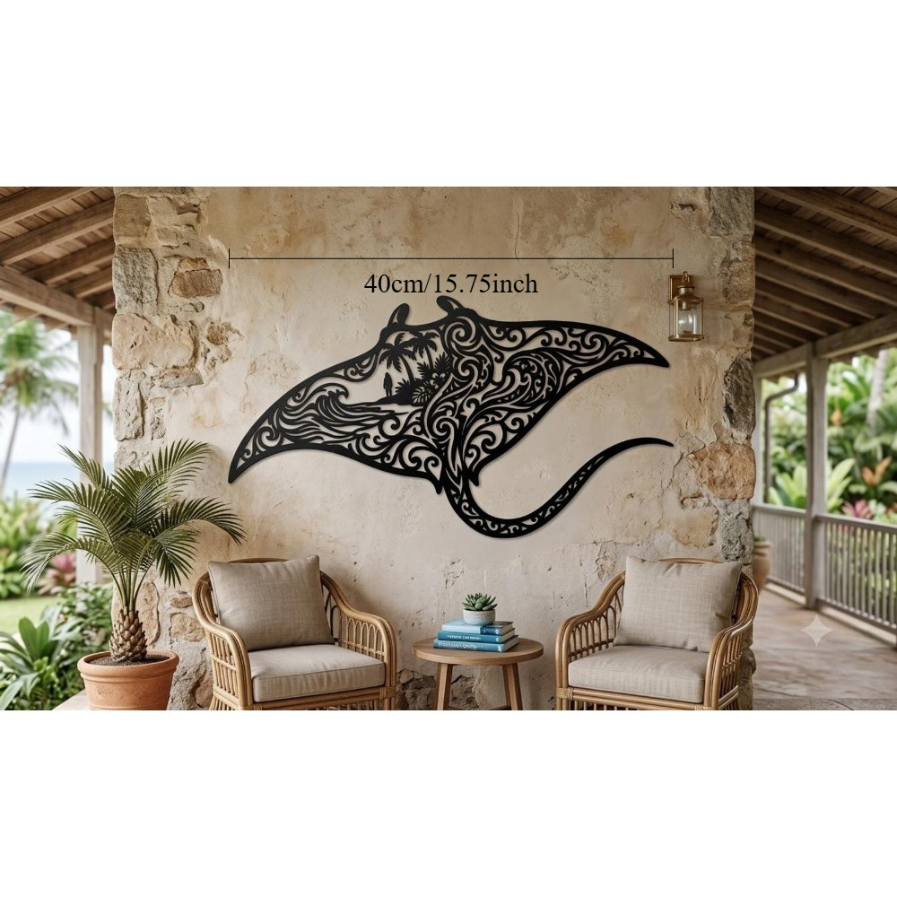 Brand Tribal Manta Ray Metal W - Home Decor Brand 리뷰 및 가격
