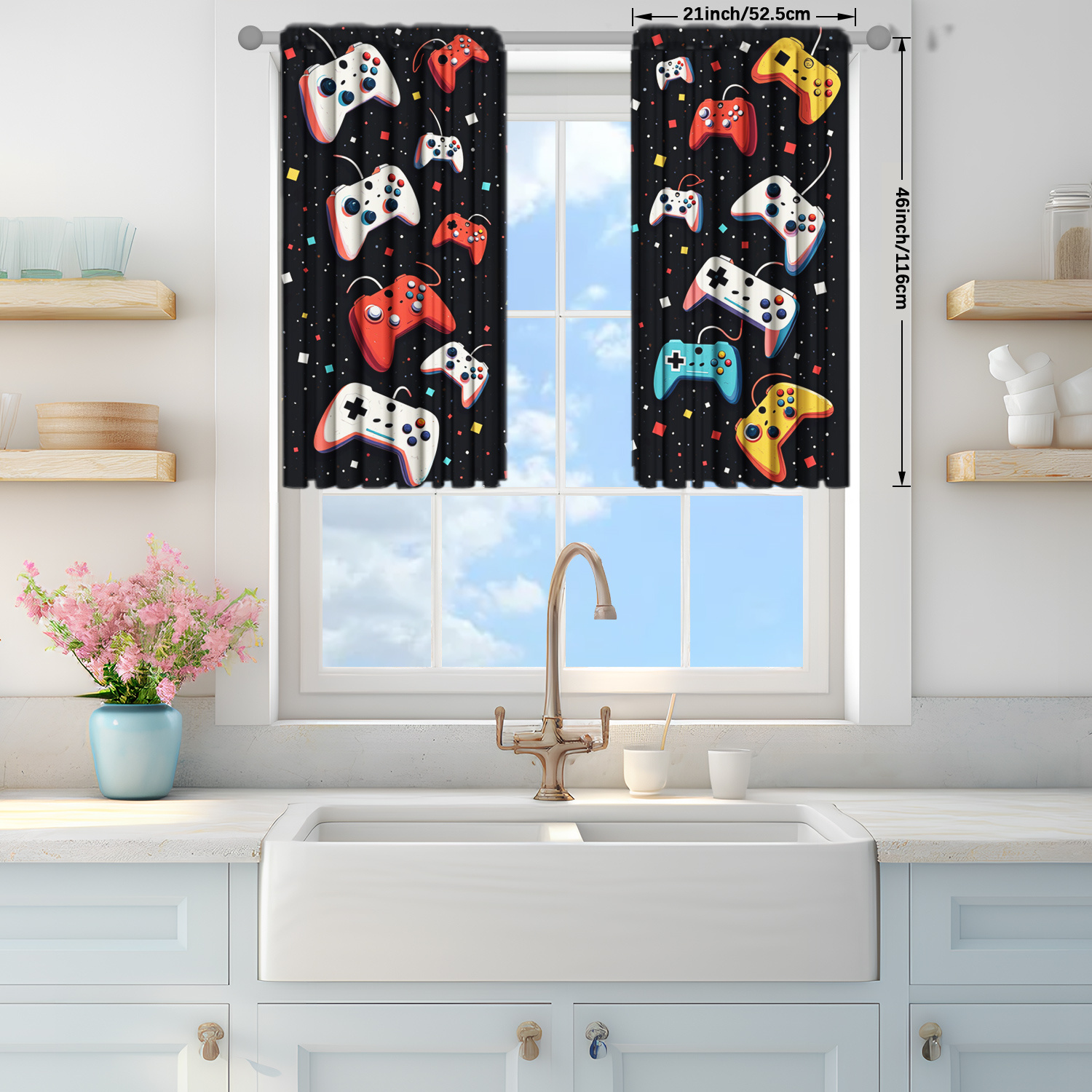 Gamer Room Decor Curtains Blac - Home Decor Youtube Videos 리뷰 및 가격
