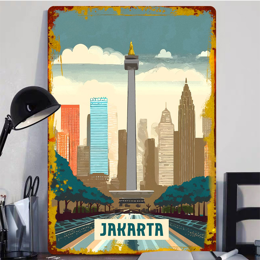 Jakarta Indonesia Landmark Sky - Home Decor Jakarta 리뷰 및 가격