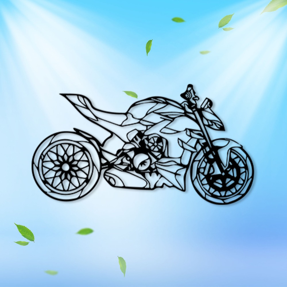 Brand Metal Motorcycle Wall Ar - Home Decor Brand 리뷰 및 가격