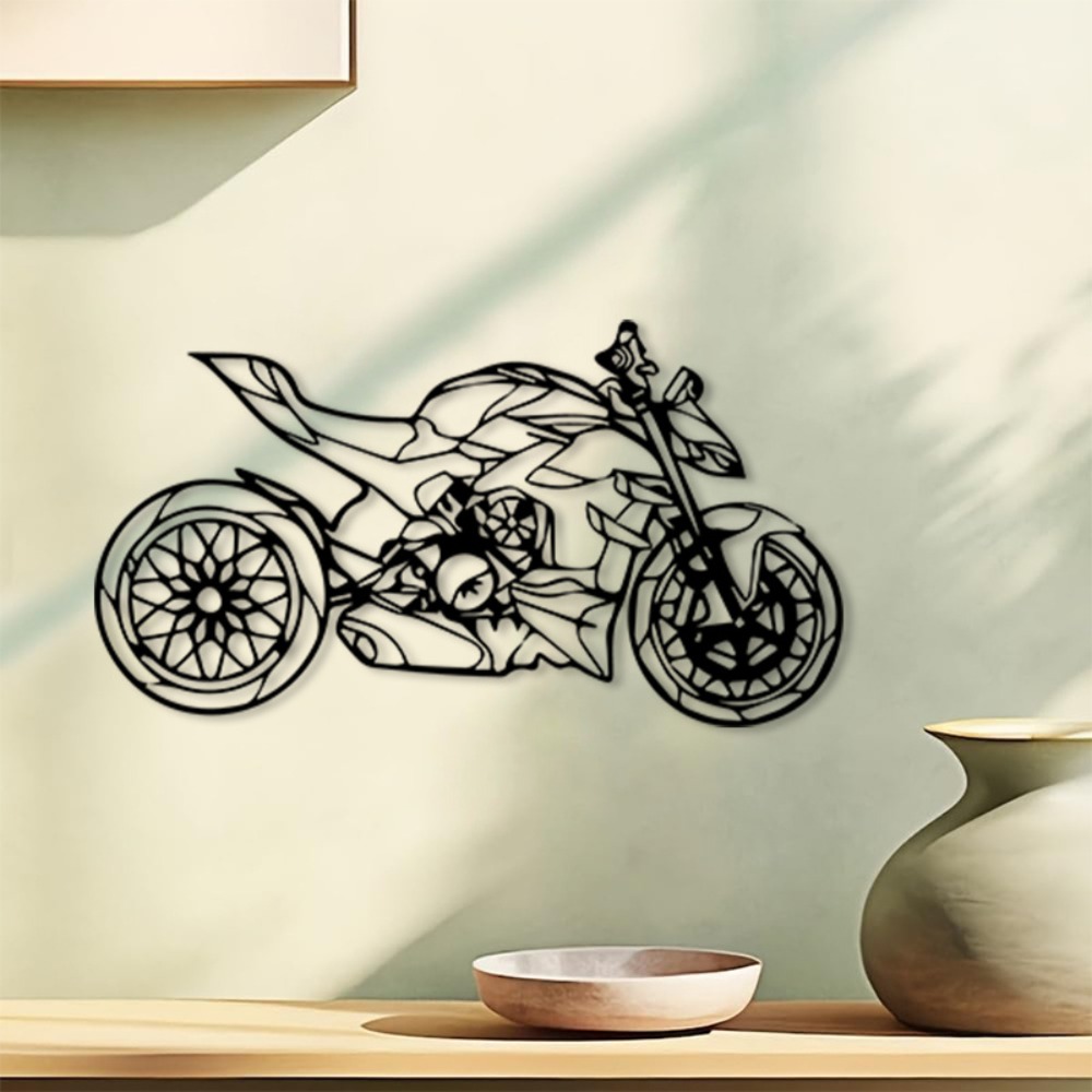 Brand Metal Motorcycle Wall Ar - Home Decor Brand 리뷰 및 가격