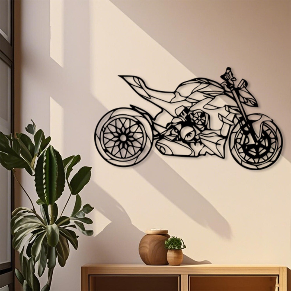 Brand Metal Motorcycle Wall Ar - Home Decor Brand 리뷰 및 가격