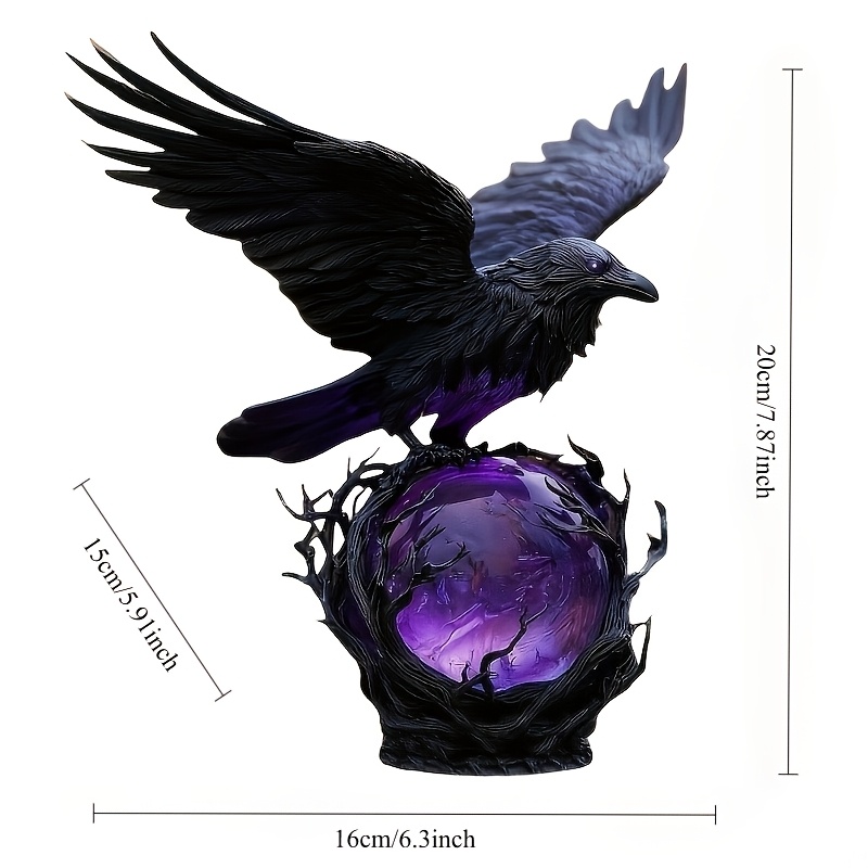 Mysterious Raven Moonlight Lam - Home Decor Outdoor 리뷰 및 가격