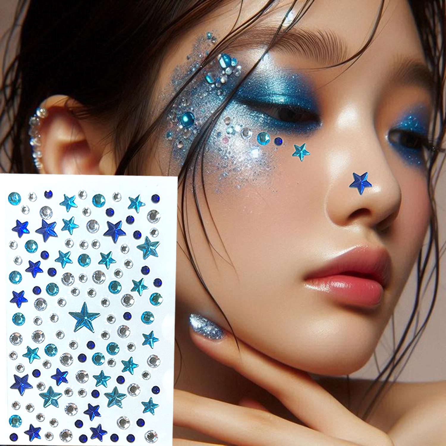 Star Diamond Stickers Acrylic  - Home Decor Sticker 리뷰 및 가격
