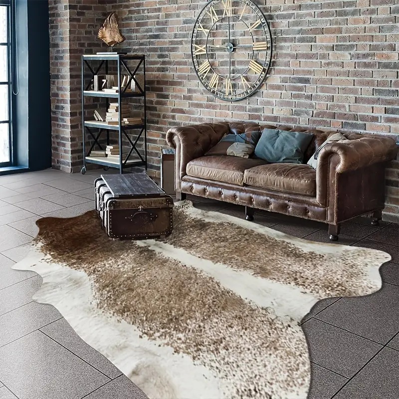 American Style Faux Fur Cowhid - Cowhide Rug Faux 리뷰 및 가격