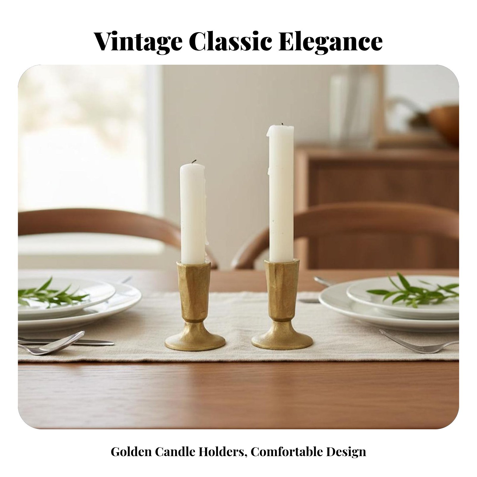 Gold Cast Iron Candle Holder,  - Home Decor Gold 리뷰 및 가격