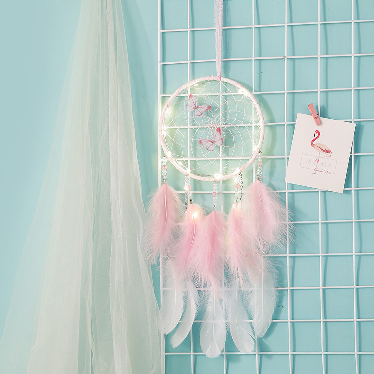 Colorful Boho Dreamcatcher - H - Boho Wind Chimes 리뷰 및 가격