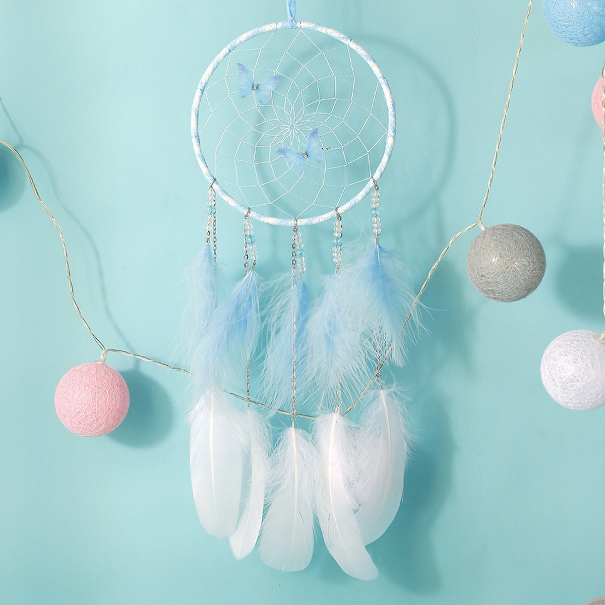 Colorful Boho Dreamcatcher - H - Boho Wind Chimes 리뷰 및 가격