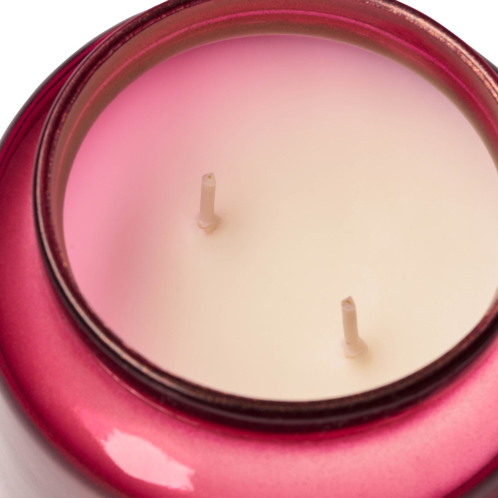 Red Glass Jar Candle with Gold - Home Decor Gold 리뷰 및 가격