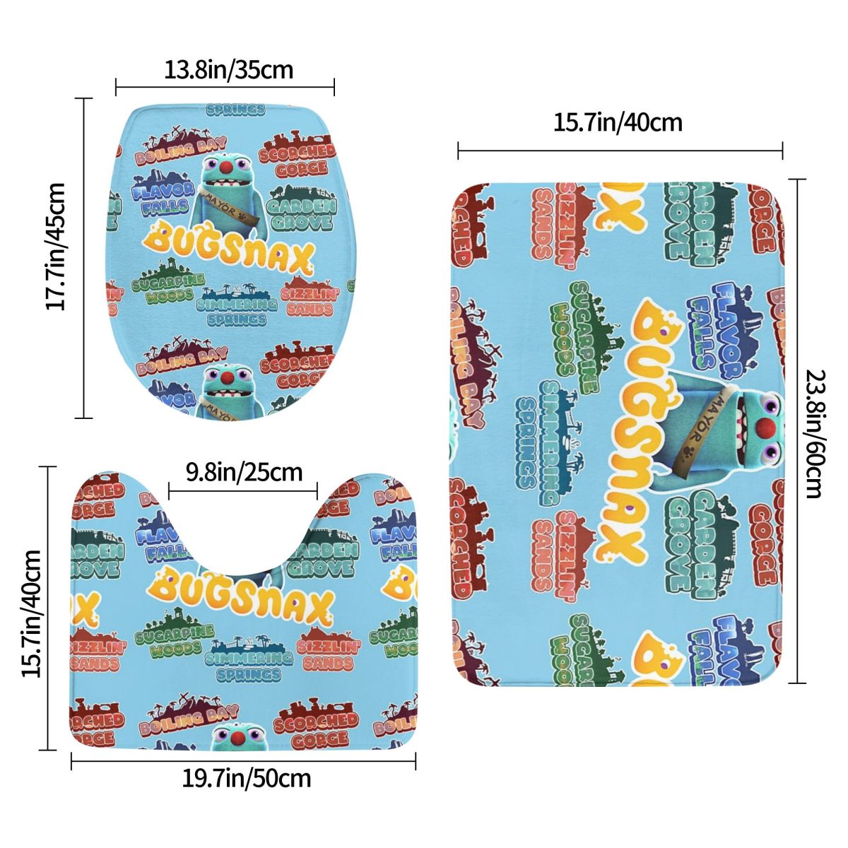 Bugsnax Locations Fan Art Pack - Home Decor Locations 리뷰 및 가격
