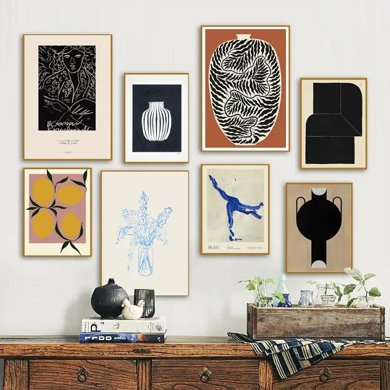 Abstract Minimalism Lemon Vase - Home Decor Minimal 리뷰 및 가격