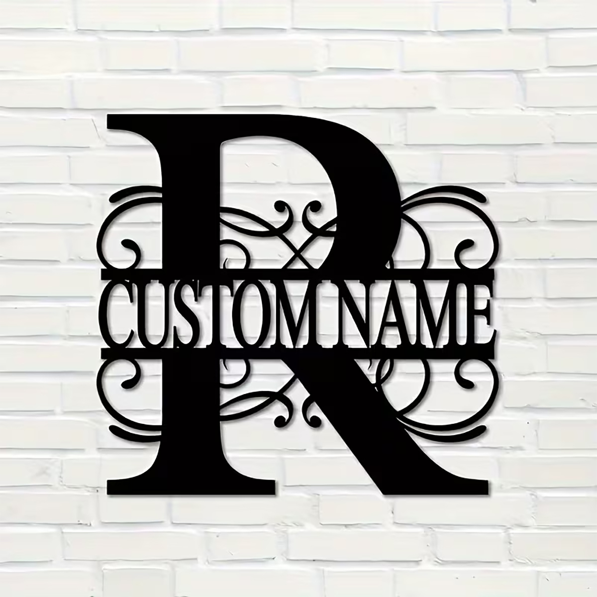 Classic Custom Monogram Metal  - Home Decor Outdoor 리뷰 및 가격