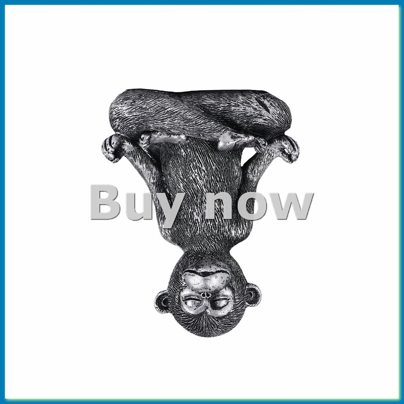 Meditating Monkey Statue Resin - Home Decor Outdoor 리뷰 및 가격