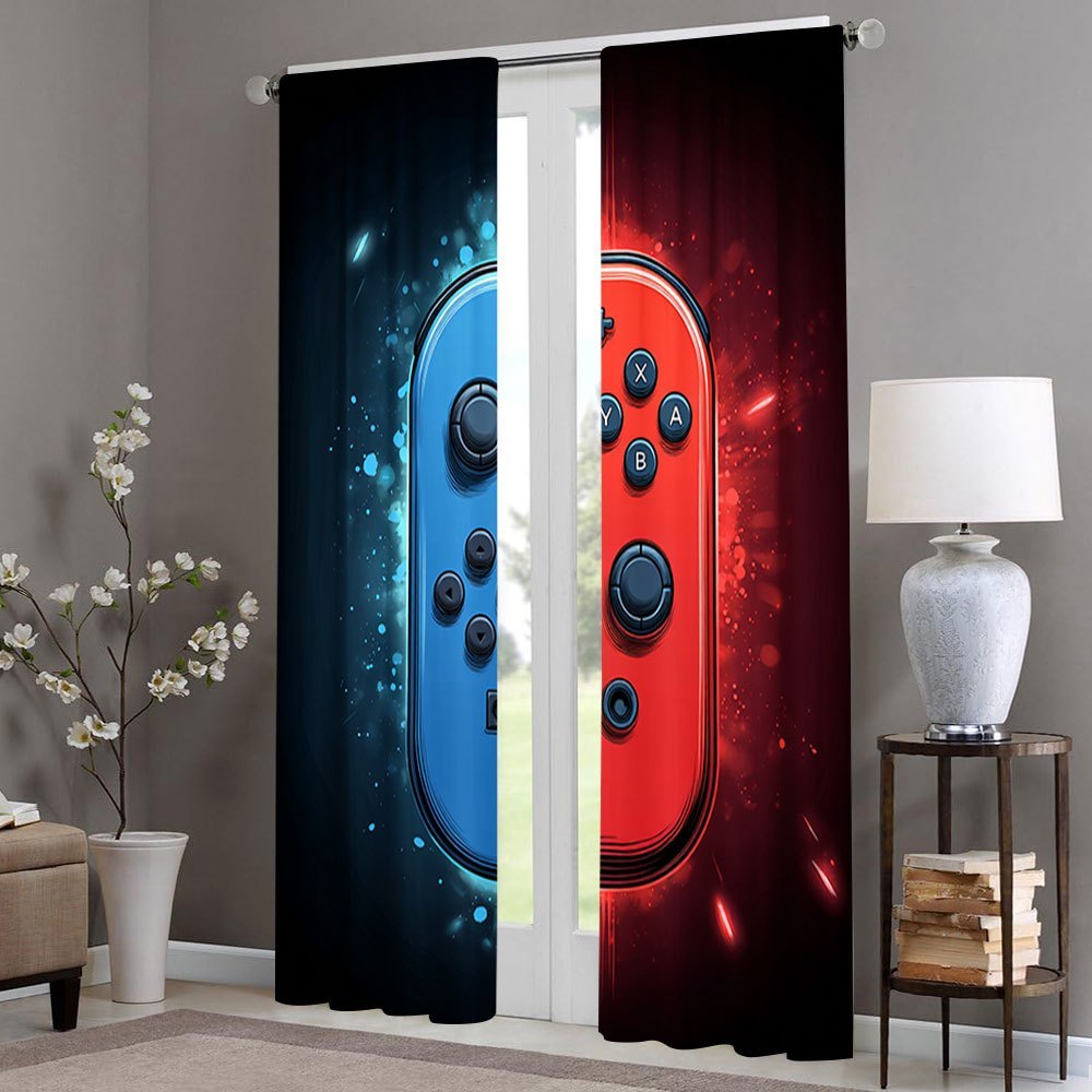 Gaming Curtains 2pcs Video Gam - Home Decor Youtube Videos 리뷰 및 가격