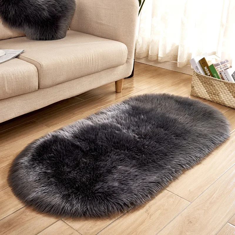 Luxury Faux Fur Rug Large Soft - Cowhide Rug Faux 리뷰 및 가격