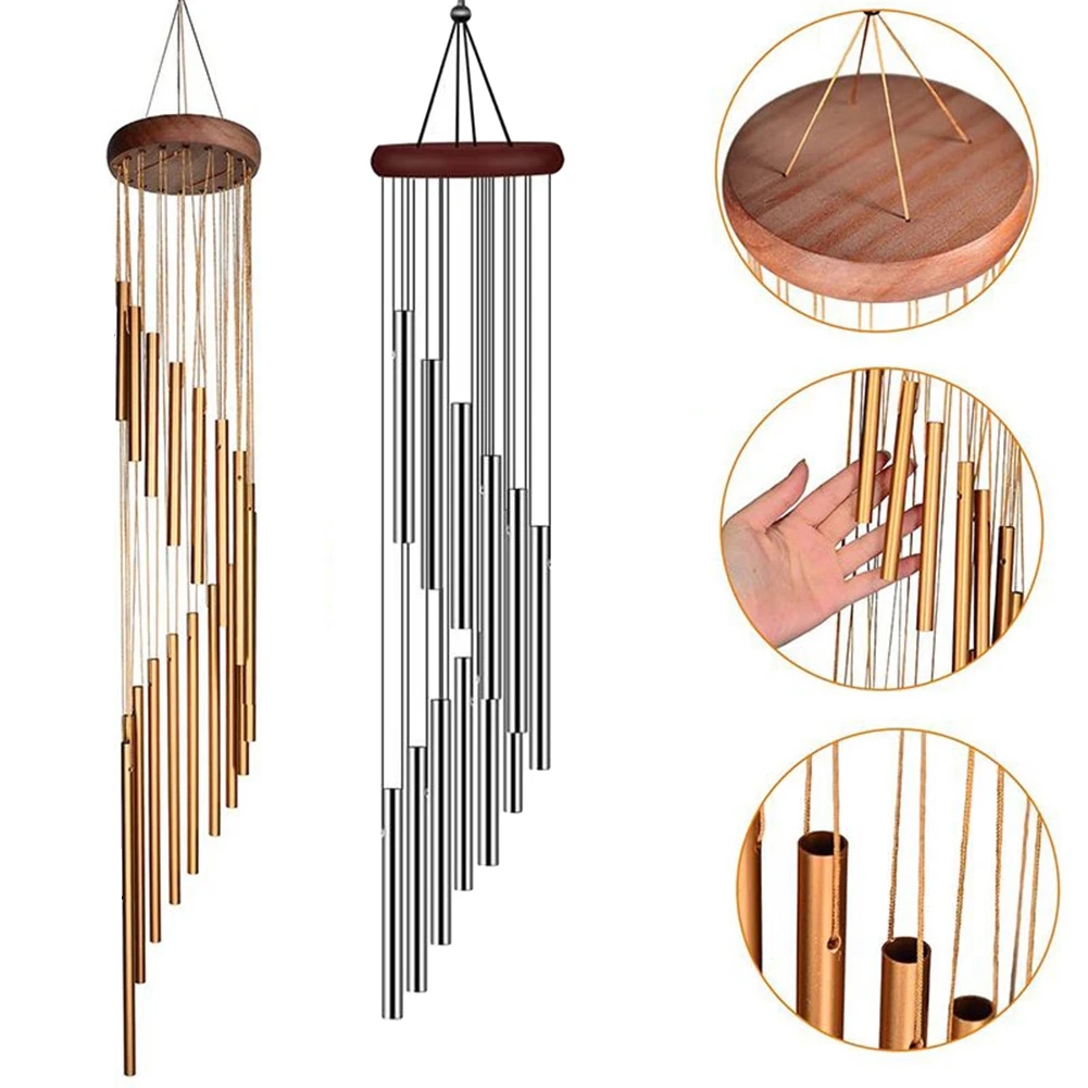 1piece 12 Tubes Aluminum Alloy - Boho Wind Chimes 리뷰 및 가격