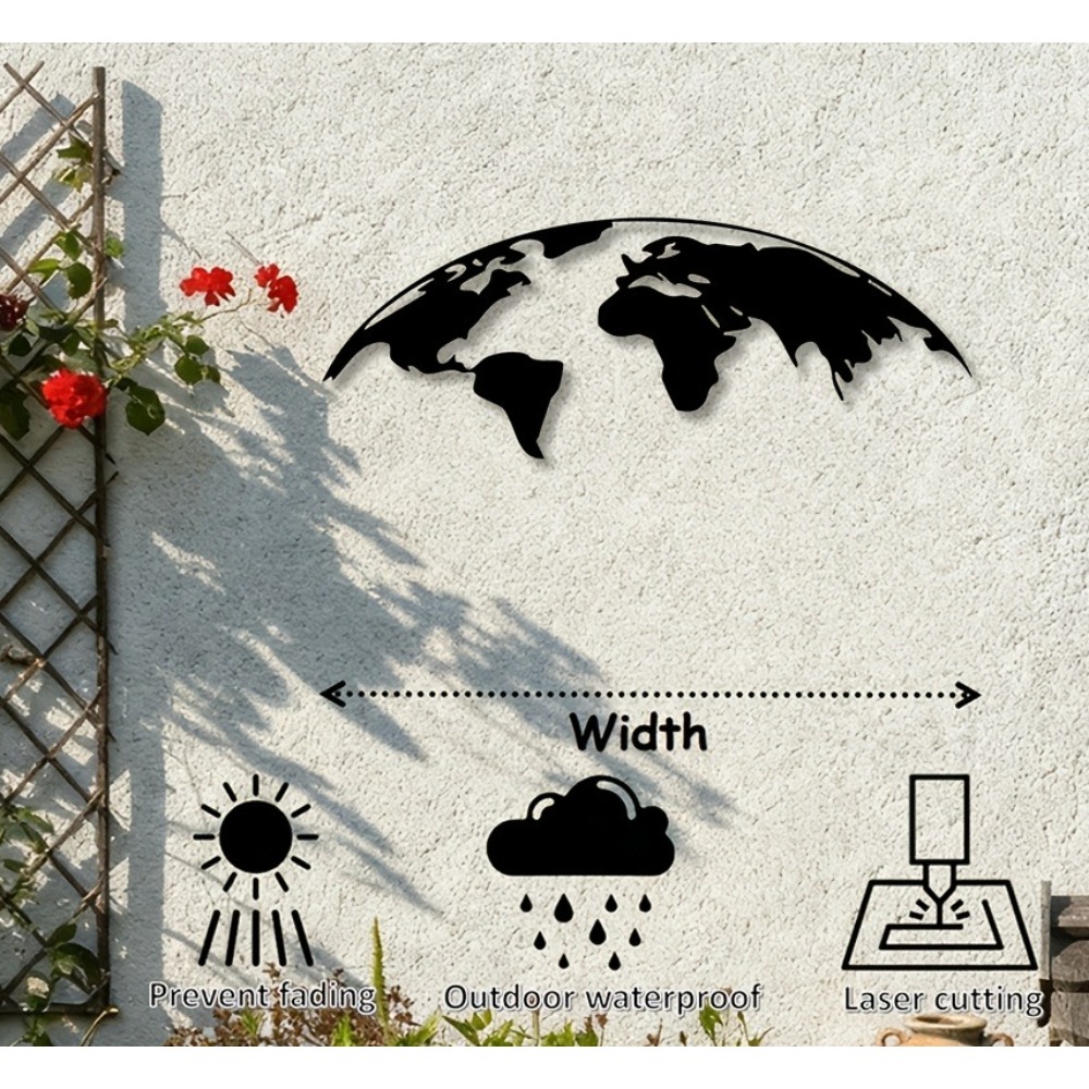 Brand 2D Metal Wall Art World  - Home Decor Brand 리뷰 및 가격