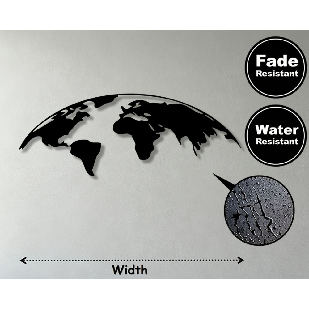Brand 2D Metal Wall Art World  - Home Decor Brand 리뷰 및 가격