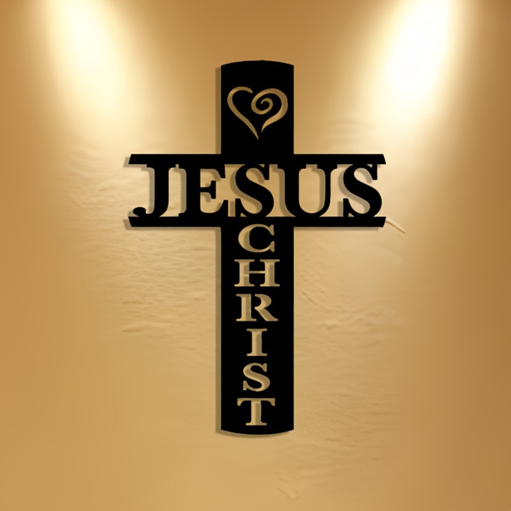 Brand Jesus Cross Iron Wall Ar - Home Decor Brand 리뷰 및 가격